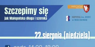 Szczepienia przeciw COVID-19 na Rynku w Miechowie