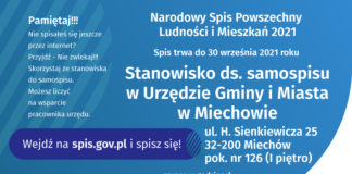 Możesz spisać się w Urzędzie Gminy i Miasta