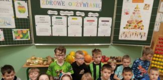 Zajęcia edukacyjne na temat zdrowego odżywiania w SP w Antolce