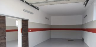 Remont boksów garażowych w remizie OSP Trzebienice