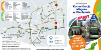 Korekta rozkładu jazdy miechowskich autobusów miejskich