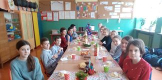 Wigilijne spotkania uczniów w Książu Małym