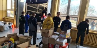 Pierwsze grupy uchodźców w Powiecie Miechowskim i pierwsze transporty z PMP