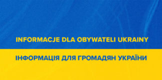 Informacje dla obywateli Ukrainy