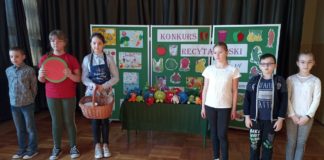 Konkurs recytatorski w Szkole Podstawowej w Antolce