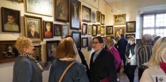 Finisaż wystawy malarstwa Romana Breitenwalda i Jerzego Gawęckiego w Muzeum Ziemi Miechowskiej