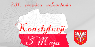 Zapraszamy na obchody 231. rocznicy uchwalenia Konstytucji 3 Maja