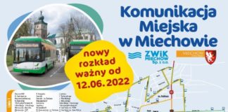 Zmiana rozkładu komunikacji miejskiej w Miechowie od 12 czerwca 2022