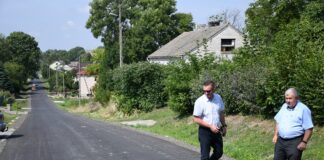 Nowa nawierzchnia asfaltowa w Strzeżowie I