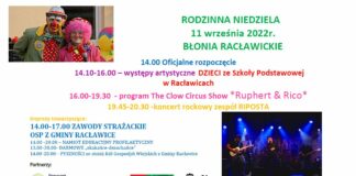 Rodzinna Niedziela 11 września w Racławicach