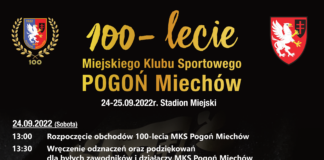 Wielkie piłkarskie święto – MKS Pogoń Miechów obchodzi 100 lat!