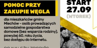 Pomoc przy zakupie węgla w Miechowie. Rusza punkt informacyjno-pomocowy