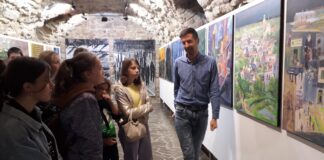 Uczniowie z SP w Książu Małym malowali torby-eko