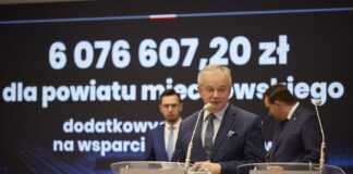 Ponad 6 mln dodatkowych rządowych środków dla Powiatu Miechowskiego