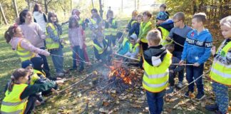 Jesienne, bezpieczne zabawy