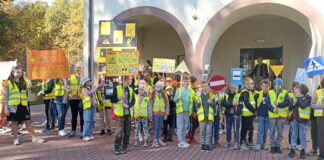 Odblaskowy łańcuch w Antolce