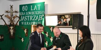 Życzenia i gratulacje Powiatu Miechowskiego z okazji 60-lecia KŁ „Jastrząb”