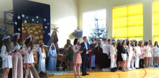 Jasełka ze św. Łukaszem Ewangelistą w miechowskim Ekonomiku