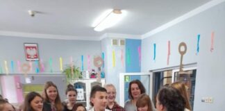 Andrzejki uczniów Szkoły Podstawowej w Domu Kombatanta w Miechowie