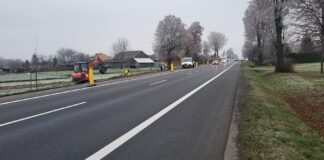 Budowa oświetlenia ulicznego przy drodze krajowej 7 w Gminie Miechów