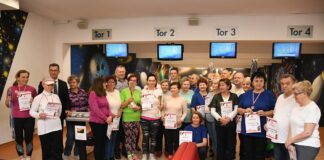 Turniejowe zmagania seniorów w kręglach