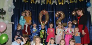 Bal karnawałowy w Przedszkolu w Kamionce