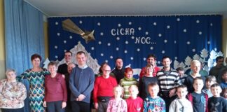 Spotkanie noworoczne z podopiecznymi Warsztatów Terapii Zajęciowej z Rzędowic