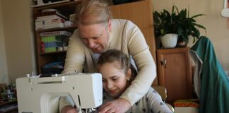 Warsztaty szycia z GOK Kozłów