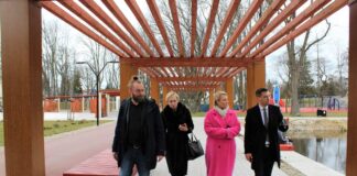 Iwona Gibas z Zarządu Województwa Małopolskiego z wizytą w Miechowie