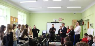 Projekt hali przy SP Nr 1. Architekci spotkali się z uczniami