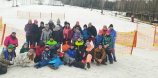 Uczniowie z Książa Małego na „Białej szkole” w Wiśle.