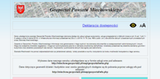E-usługi w informacji przestrzennej Powiatu Miechowskiego