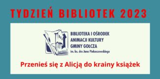 Tydzień Bibliotek, Gołcza zaprasza!