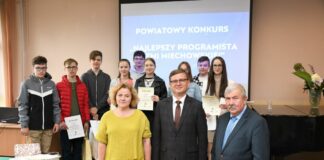 Najlepsi młodzi programiści powiatu miechowskiego
