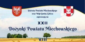 Dożynki Powiatu Miechowskiego już w niedzielę 27 sierpnia w gołczańskich Przybysławicach