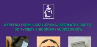 Darmowy dostęp do tysięcy e-booków i audiobooków w miechowskiej Bibliotece!