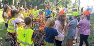 Jesienne, bezpieczne zabawy