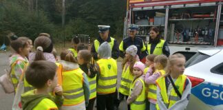 Odblaskowy piknik w SP Antolka