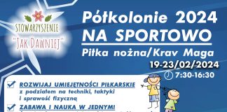 Półkolonie zimowe 2024 na sportowo w Książu Wielkim