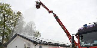 Ćwiczenia ratowniczo-gaśnicze w „powiatowej komunikacji”