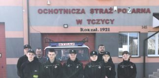 Wielkanocna warta honorowa OSP Tczyca