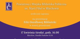 Zapraszamy na Miechowskie Dni Książki!