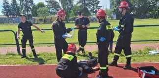 I Powiatowe Młodzieżowe Zawody w Ratownictwie w ramach Pierwszej Pomocy