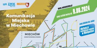 Od 9 czerwca nowy rozkład jazdy komunikacji miejskiej w Miechowie