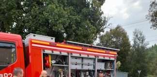 Odblaskowa wycieczka rowerowa uczniów SP z Antolki