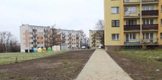 Nowy ciąg pieszy na os. Sikorskiego