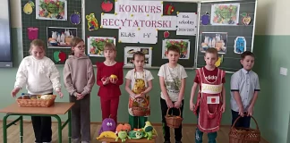 Konkurs recytatorski w Szkole Podstawowej w Antolce