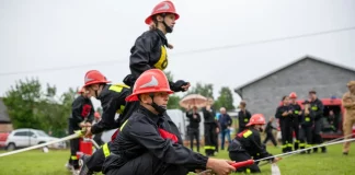 Młodzieżowa rywalizacja na zawodach w Falniowie