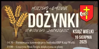 Miejsko-Gminne Dożynki 16 sierpnia w Książu Wielkim
