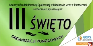 III Święto Organizacji Pomocowych 12 września w miechowskim parku